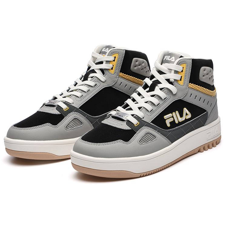 New FILA Glory Mid Basketball Shoes 'Grey Black' F12M141211FEB