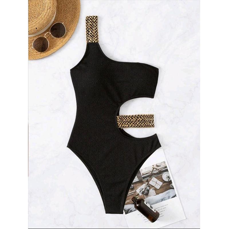 Styl plavky Plavky Dámské Jednodílné body Plavky Dámské letní plavky Push Up Beachwear Bikiny