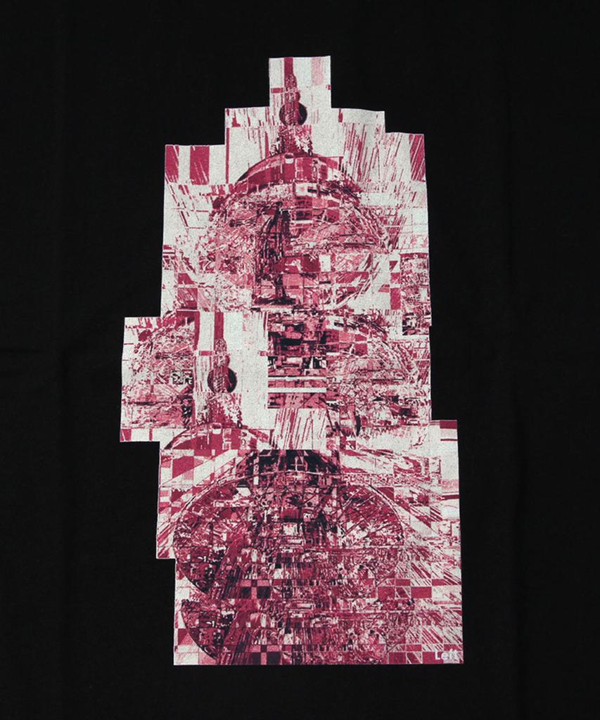 LEFTSEOUL Tower T-Shirt [Black]