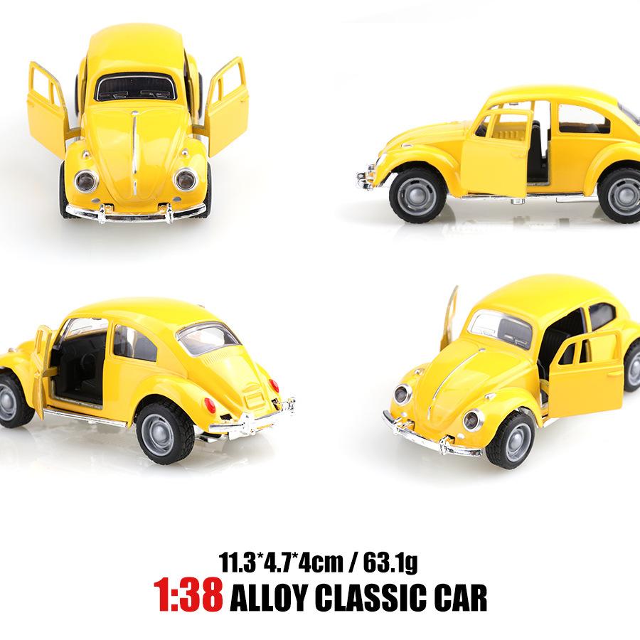 1:38 Retro Klassiker Auto Pickup Legierung Auto Modell Simulation Kinder Spielzeugauto