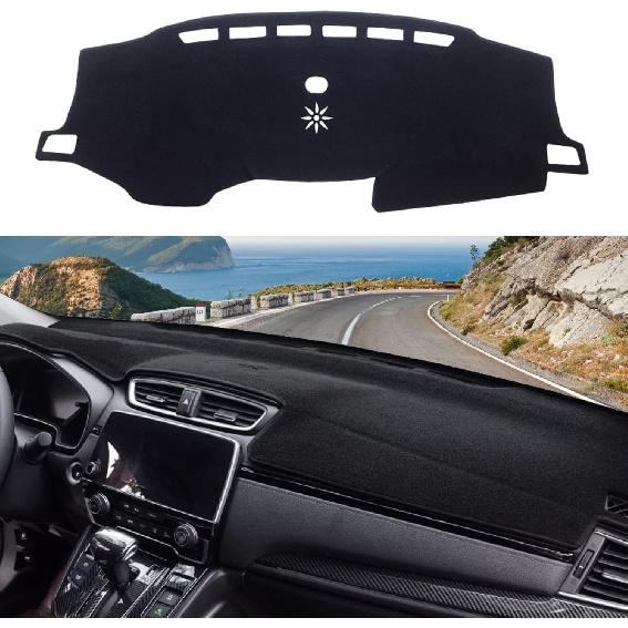 Blazeray Car Dashboard Cover Mat for Honda CR-V CRV 2017 2018 2019 2020 2021 2022 Left Hand Driving Non-Slip Dashboard Mat Pad Interior Accessories
