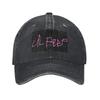 Logo Lil Peep Baseball Caps Snapback Washed Denim Hats Outdoor Adjustable Casquette Sports Baseball Cowboy Hat for Unisex Women