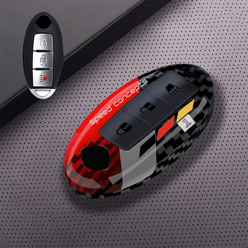 Car Key Case Cover Shell for Nissan Qashqai X-Trail Versa Maxima Altima Rogue Murano Juke Tiida Infiniti FX35 QX60 Accessories
