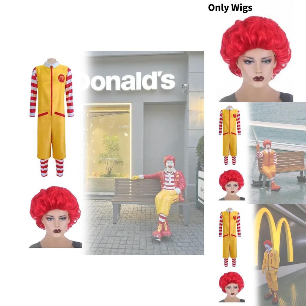 McDonald's Onkel Cosplay Kostüm Mit Jugendlichem Streetwear-Stil Für Rollenspiele Und Events