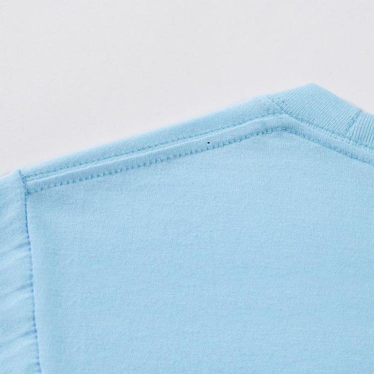 Zirunking Barn T-skjorter Barn Gutter Jenter Summer Casual T-skjorte Kortermet Solid Basic T-skjorter ZK-KID