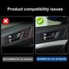 Real Soft Carbon Fiber Sticker For Subaru Legacy Outback 2010 2011 2012 2013 2014 LHD RHD Car Door Handle Frame Accessories