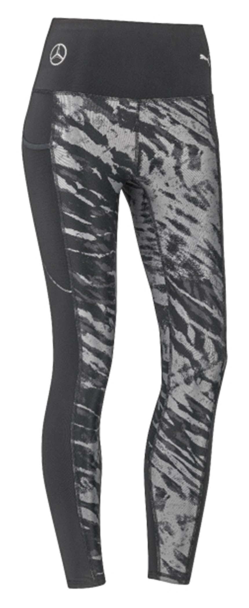 

Оригинальные женские тренировочные леггинсы Mercedes-Benz Collection, черные, размер M
