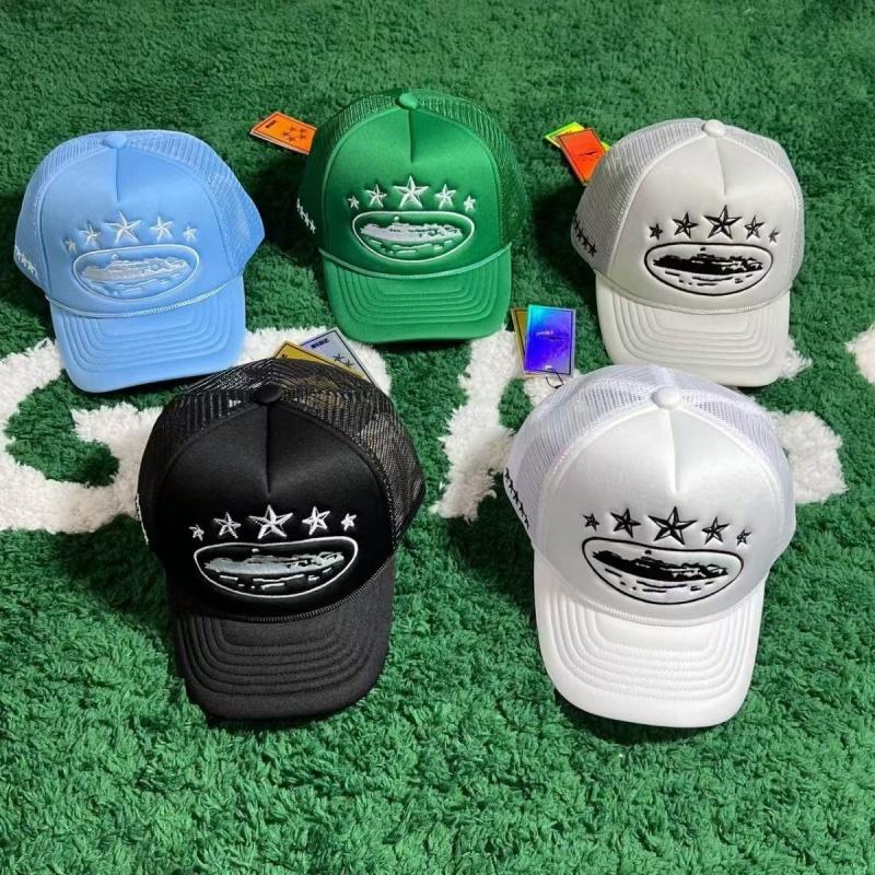 Nuovo Cappellino da Baseball Unisex con Stampa Rete Traspirante Parasole Hip Hop Trucker Cappellino Moda Urbana Sportivo Nero Taglia Unica