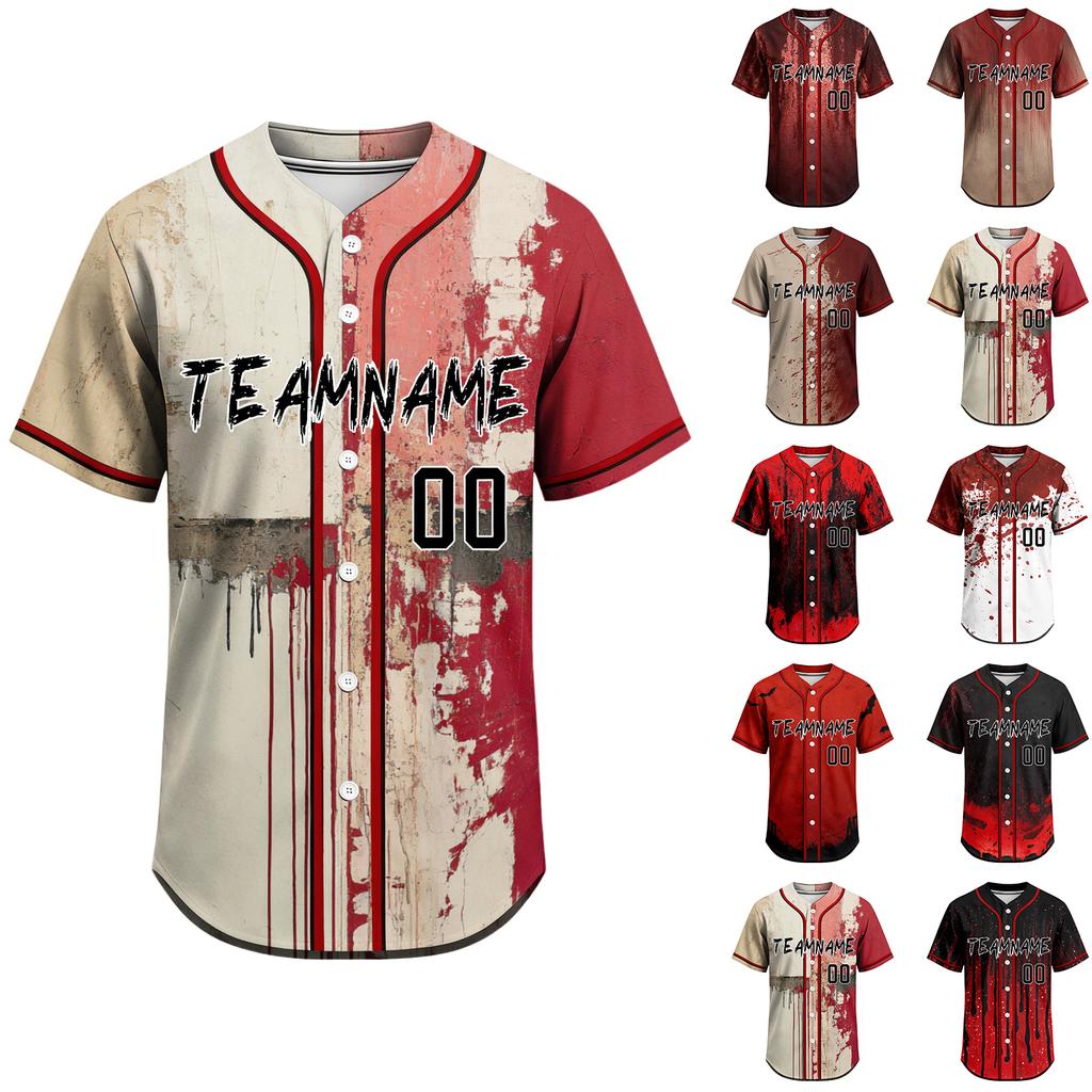 Men's Women's Custom Baseball for Halloween Costume
