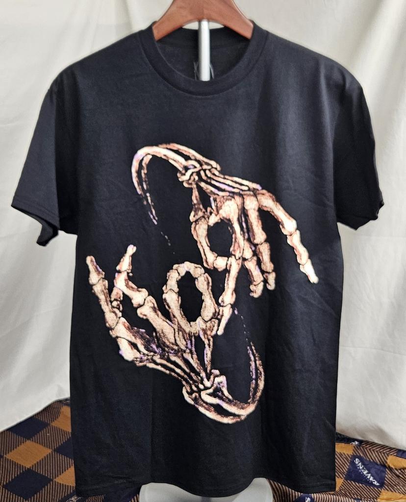 Men's Korn Bone Hands Logo Sizes Small and Medium Unisex T-Shirt