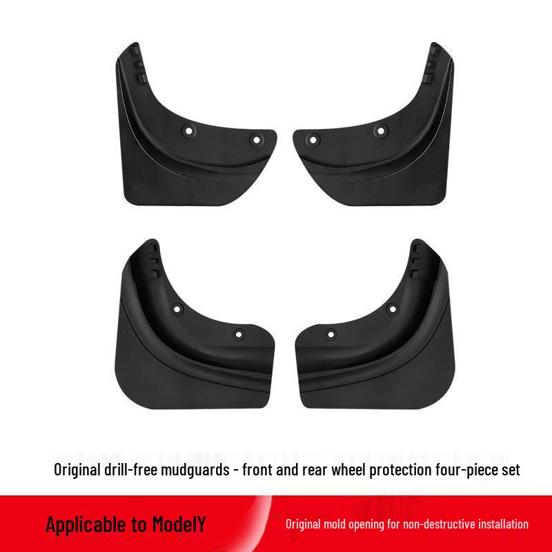 Tesla Model Y/YL Mudguards: Front & Rear Scratch Protection Accessories