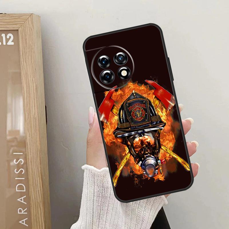 Firefighter Heroes Fireman Case For OnePlus Nord CE 5 3 4 Lite N20 N30 OnePlus 13T 10T 8T 11 12 13 15 R 9 10 Pro Cover