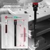 20-Piece 3/8 Extended Metric & Imperial Hex Socket Screwdriver Set with Mid-Fly Internal Hex Bits & Wrench Tools