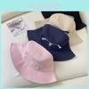 Fashionable Spring/summer Letter Mesh Fisherman Hat Versatile Streetwear Sunshade Bucket Hat Retro Japanese Basin Hat