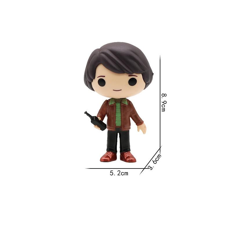 Stranger Things 5 Pvc Figure Set With Movable Heads For Collectors And Fans