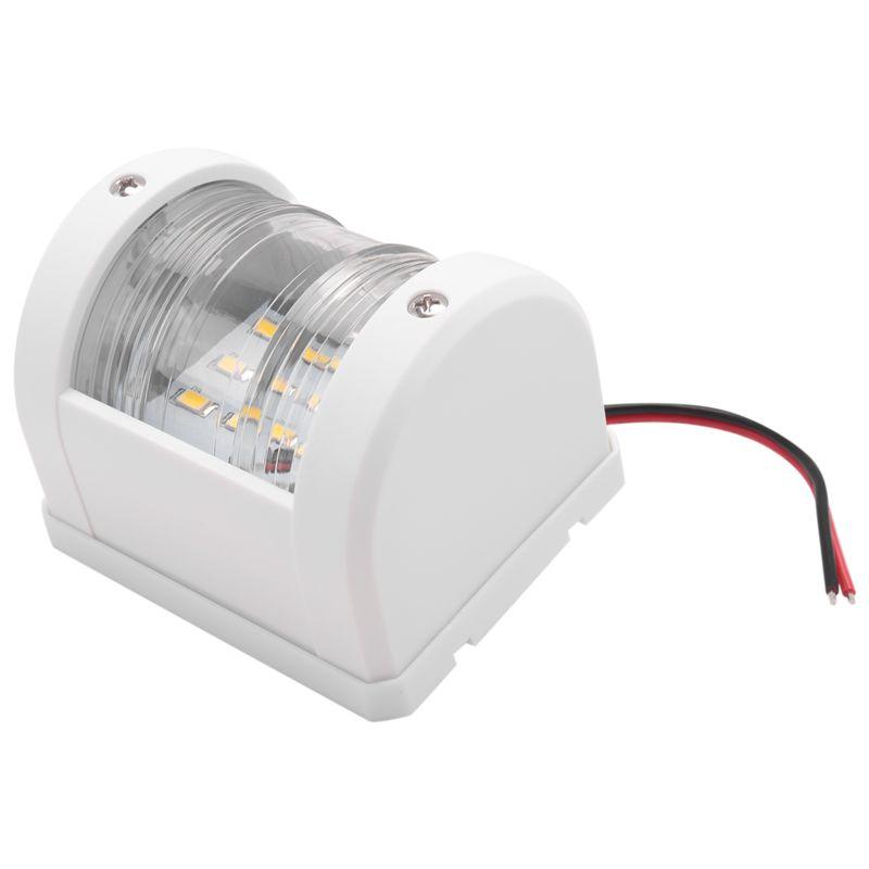 Durable-Boat 12V Stern Light Navigation Lights Marine LED Boat Light Sailing Lamp Waterproof Navigation Light Yacht Boat белый