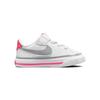 New Nike Court Legacy Low Top Toddler Shoes White Pink Infant And Toddler DA5382-111