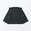 MUJI Men's Water-Repellent, Washable, Padded Walking Vest, AG003A4A, Black, Men's XL