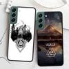Nordic Norse Phone Case For Samsung Galaxy S22 S25 Ultra S21 S10 Plus S26 Edge S20 S23 S24 FE Cover Silicone Soft TPU Clear