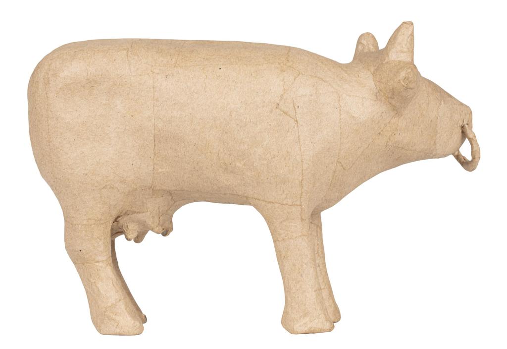 Decopatch Paper Mache Cow Medium Cow Animal French Craft Decoration dp-sa240