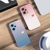 Beiwen Love Purple For Xiaomi 14 Ultra 13 Lite Redmi Note 13 11 Pro 12 Plus Poco X6 3 Pro F4 6 GT Tempered Glass Phone Case