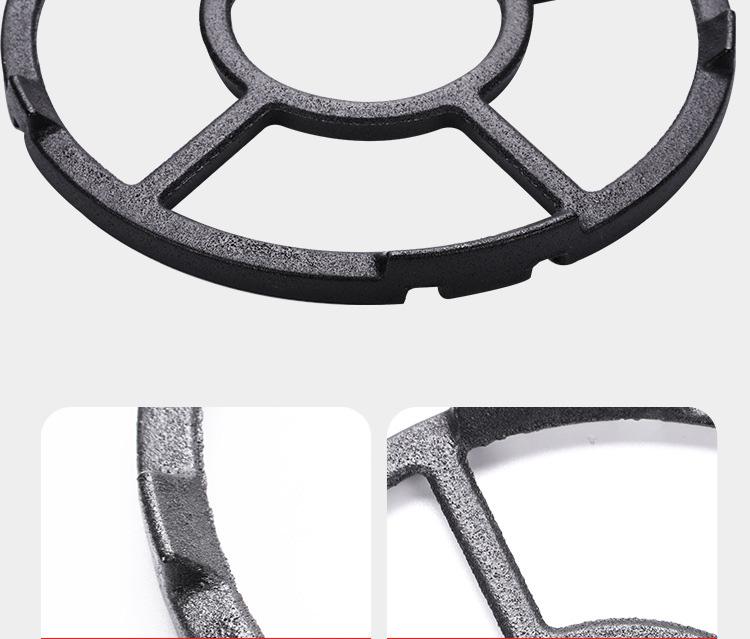 Portable Simmer Ring Safe Stovetop Reducer Gas Stove Durable Camping Support Coffee Maker Shelf Cast Iron Practical Accessories
