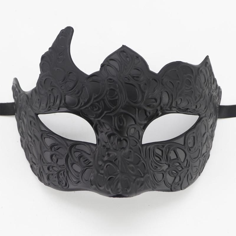 Halloweenská maska pro muže Maska pro Mardi Gras Maska na půl obličeje Maska na karnevaly Maska na maškarní plesy Párty maska