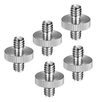5 vnt. Standartinis 1/4"-20 vidinis sriegis į 1/4"-20 vidinį sriegį Varžtas Adapteris Trikojo tvirtinimo sriegis Konverteris Kameros Trikojo Monopodo Kamuolinės galvutės Šviesos