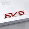 Car Decor Metal For EV5 EV6 Niro Kia GT Line Hybrid Electric SUV Letter Emblem O3D Sticker Accessories Tail Rear Trunk Decals