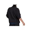 adidas Felpa in pile ricamata con logo Originals e mezza zip da uomo Felpa Nera GN2376