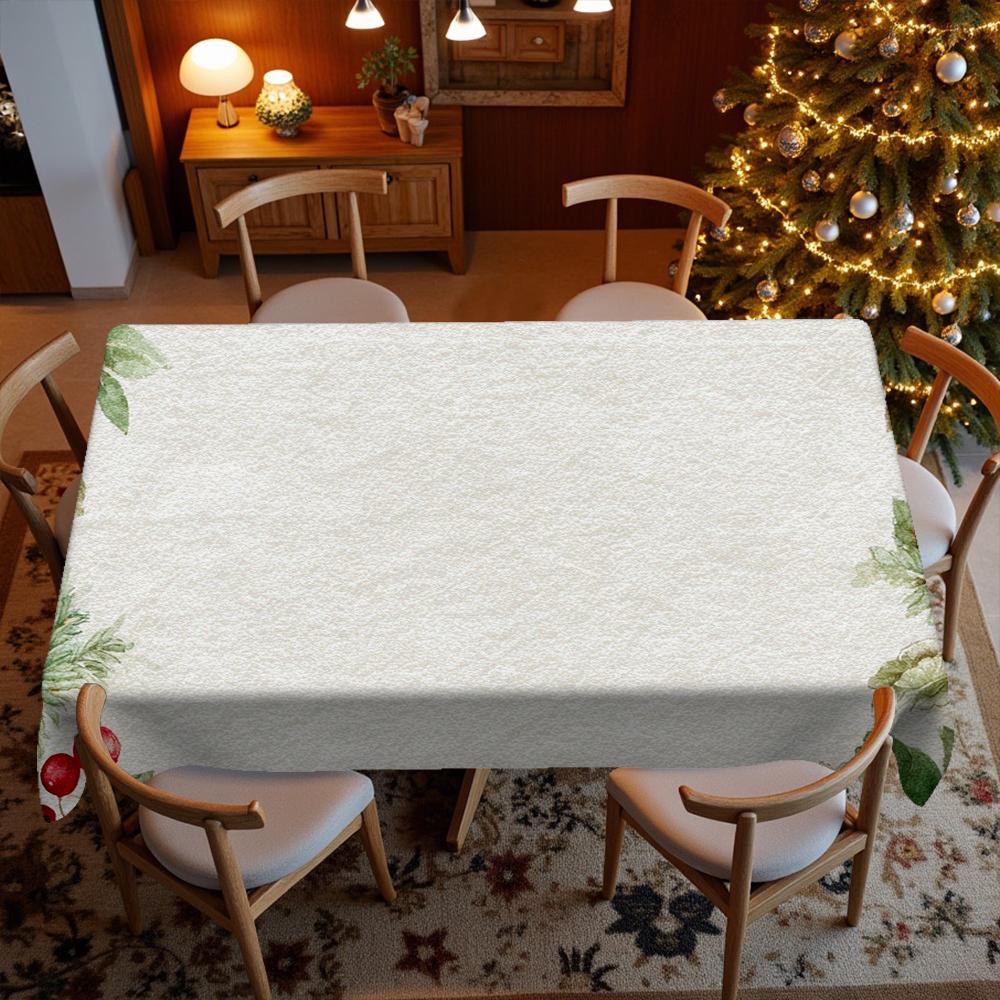 Whimsical Holiday Prints Restaurant Kitchen Tablecloth Living Room Home Decoration Rectangular Party Decoration