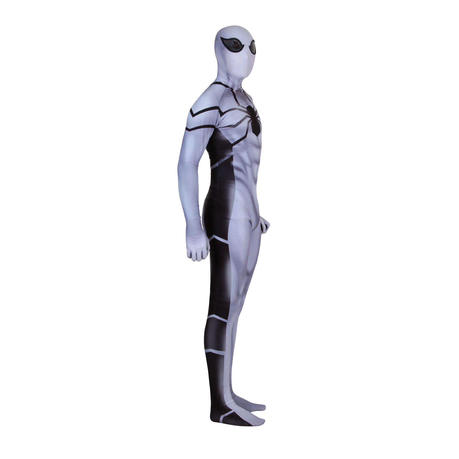 

Future Foundation Spider-Man Costume: Full-Print Halloween Cosplay Bodysuit Kids M