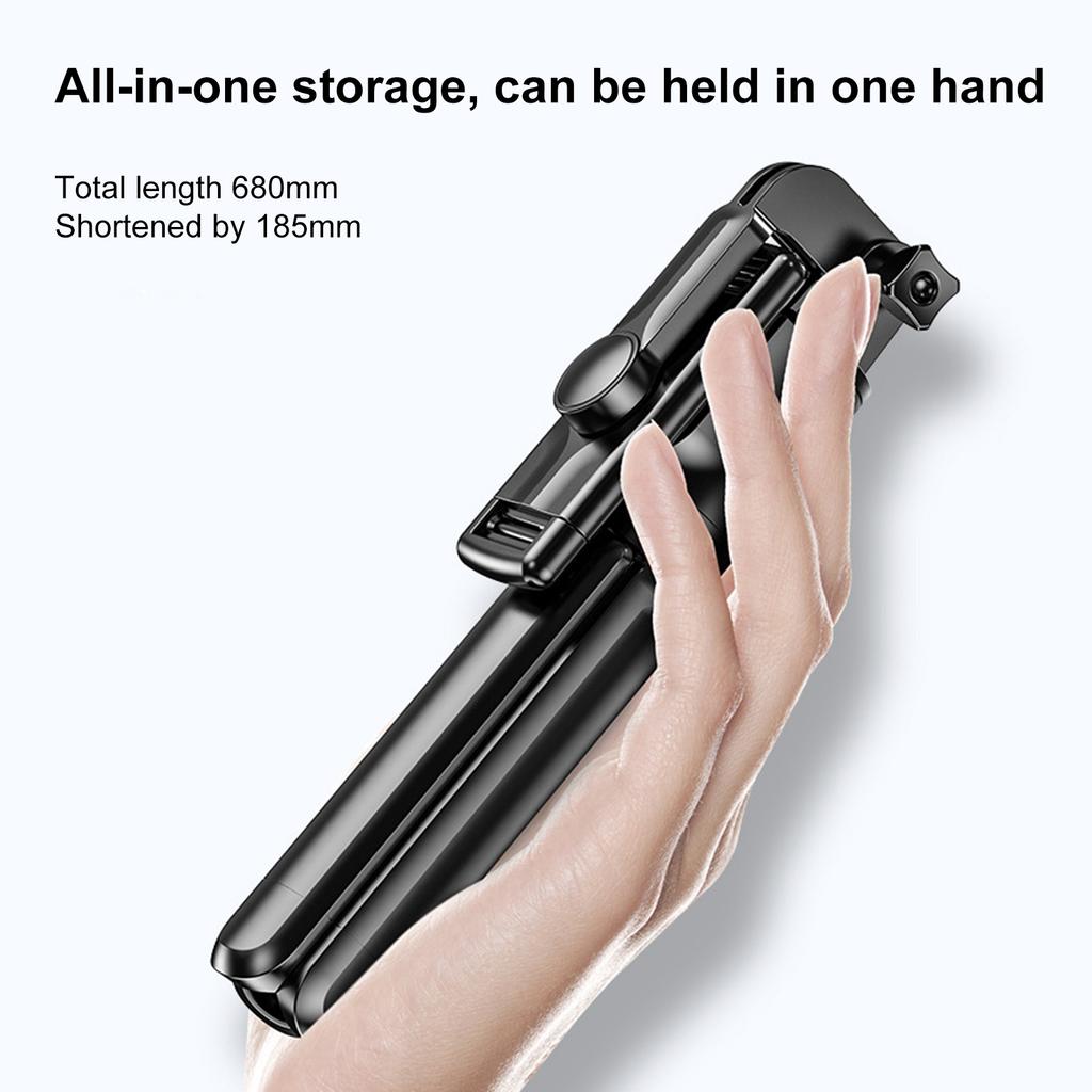 Selfie Stick Tripod Stand with Wireless Remote Compatible with Smartphones   Height Lightweight Portable for Travel