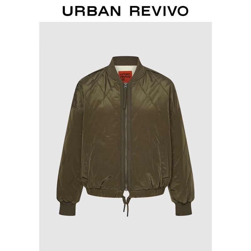 

Женская куртка UR 2025 Amber Flow свободного кроя с подкладкой L