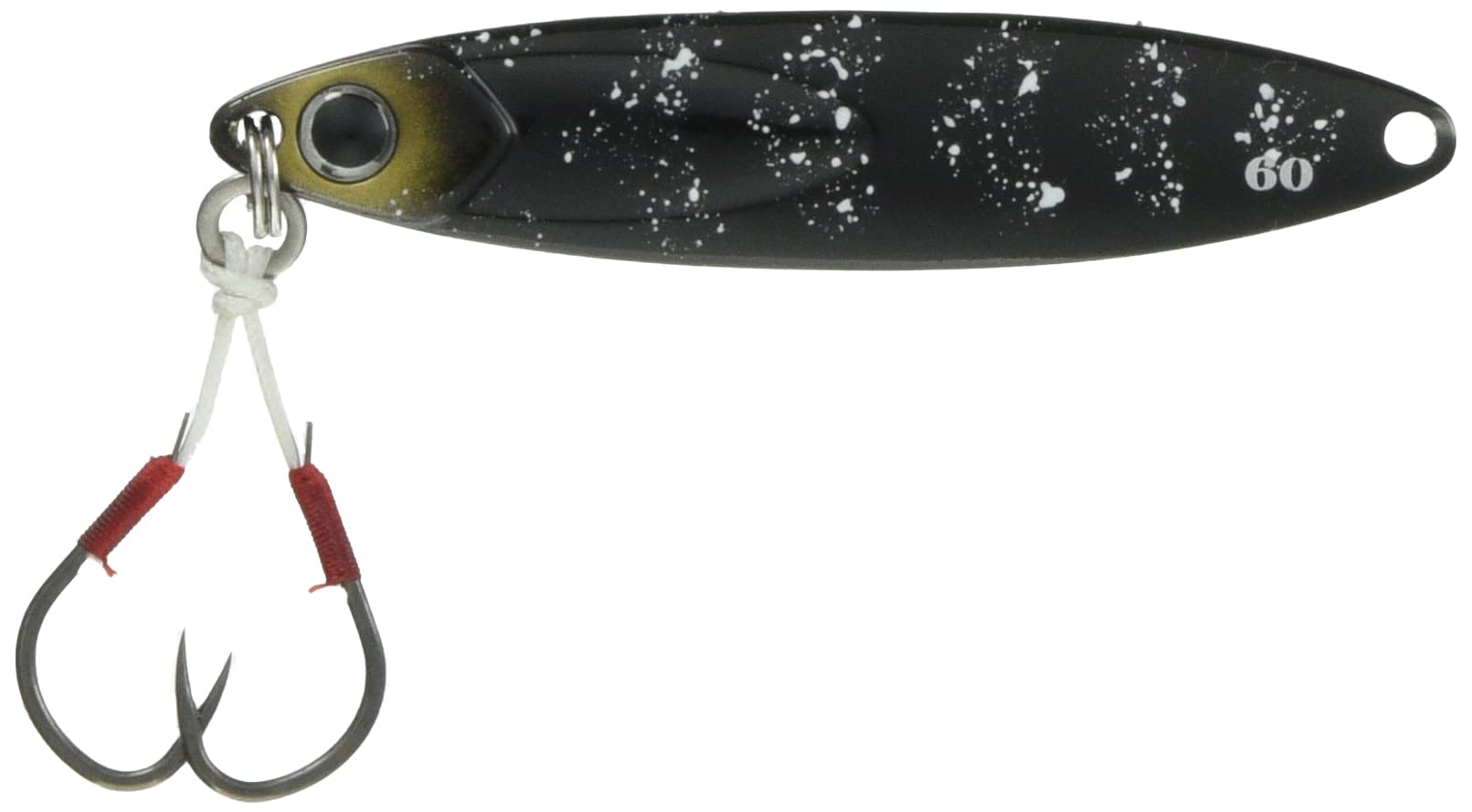 

JACKALL Metal Jig Binbin Metal TG Type Slow 60g Black Squid Glow