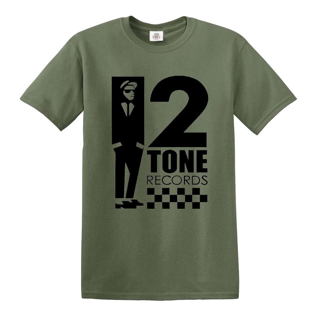 NEW Tone 2 Records The Specials Retro Music 100% Cotton T-shirt Mens Tees Top SKA Northern Soul Reggae