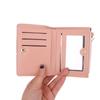 1Pc Geometric Women Cute Wallets Pocket Purse Card Holder Patchwork Wallet Lady Female  Short Coin Purse Money Bag