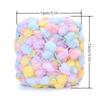 100g Space-Dyed Garment Accessories Mixed Color Handmade Crochet Knitting Weaving Thick Yarn Plush Multi-Color