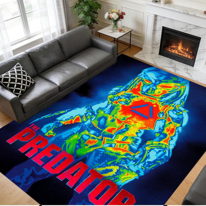 Crystal Velvet Rug Soft Non Slip Indoor Floor Mat Home DecorPredator