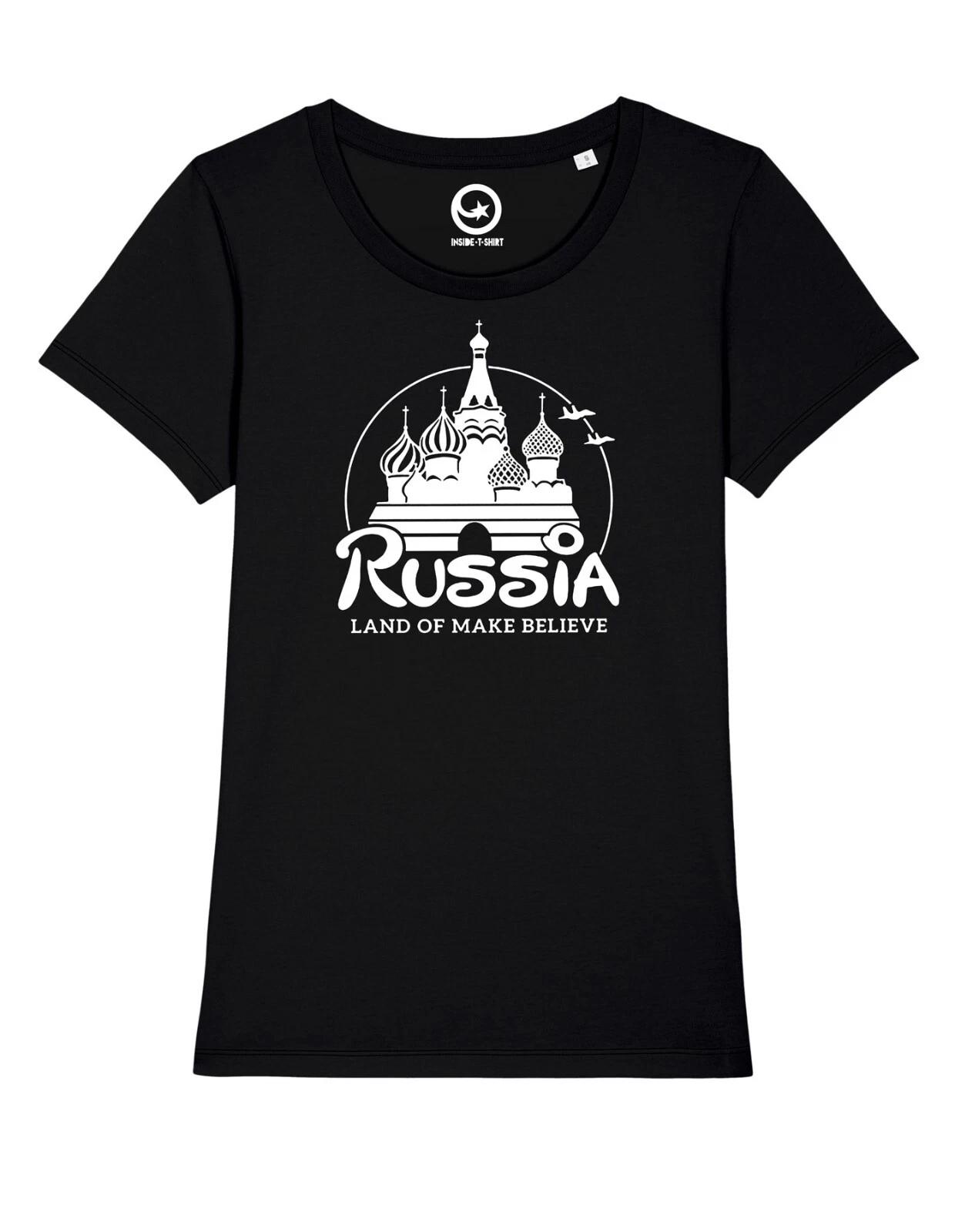 

Russia USSR Land Of Make Believe Kremlin Red Star T-Shirt Girl L