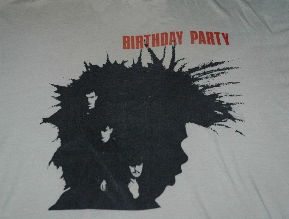 THE BIRTHDAY PARTY  Shirt NICK CAVE White all size FN496 Unisex T-Shirt XXL