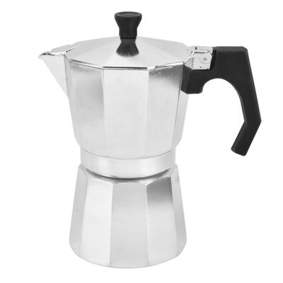 Ocak Üstü Kahve Makinesi Kahve Kazanı Pot Alüminyum Sekizgen Şekil Güçlü Lezzet için 300ml