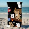 D-Dinotaeng-g CUTE CARTOON Towel Beach Quick Dry Soft Pool Towels Gift for Travel Gym Shower Camping Sports