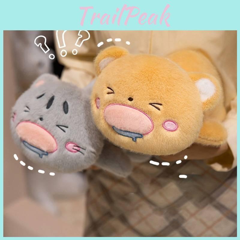 Cat Pig Panda Plushie Toy Cute Cotton Filling Kids Playtime Decoration Bedroom