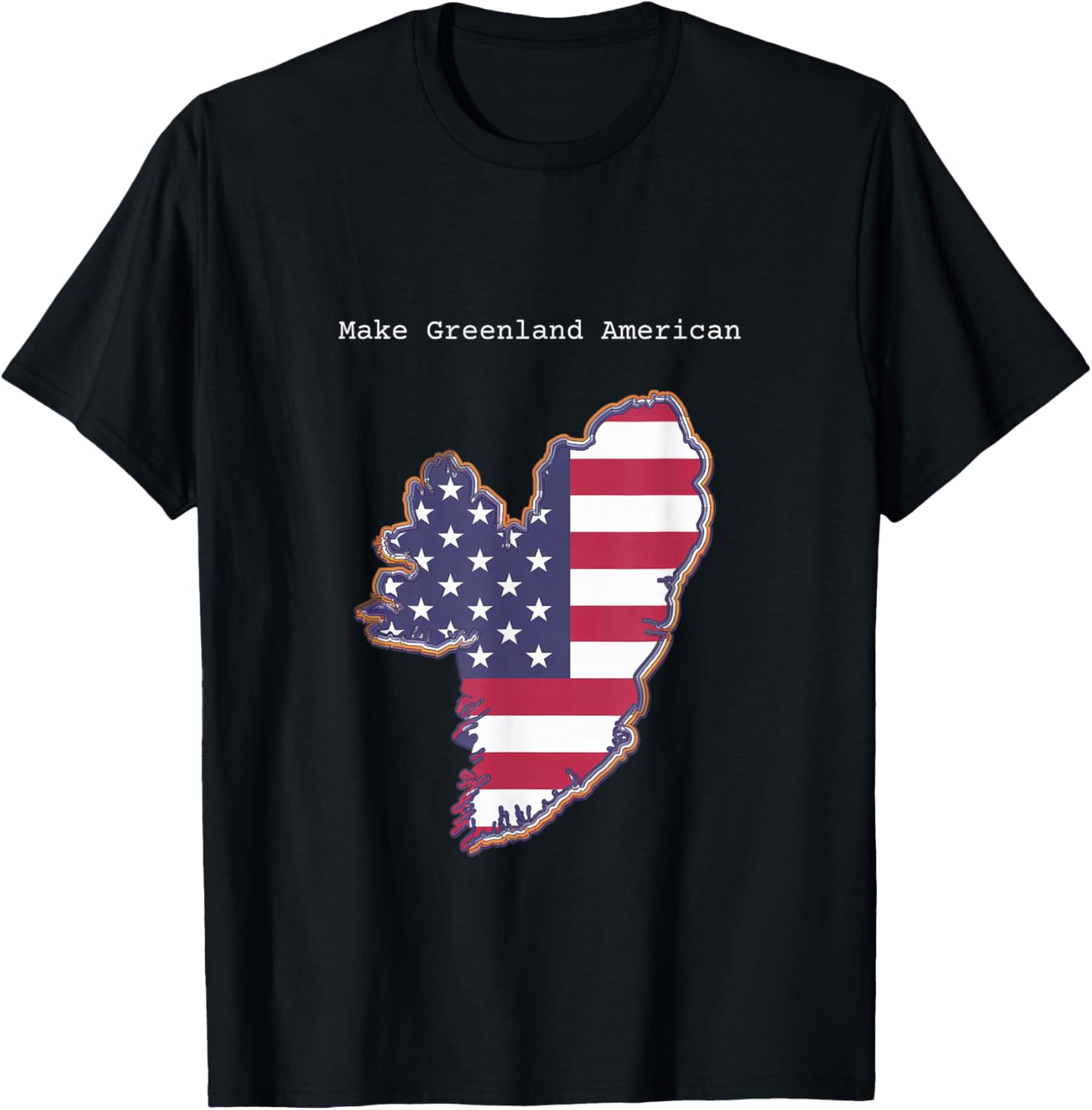 Make Greenland American | Annex Greenland T-Shirt S разноцветный