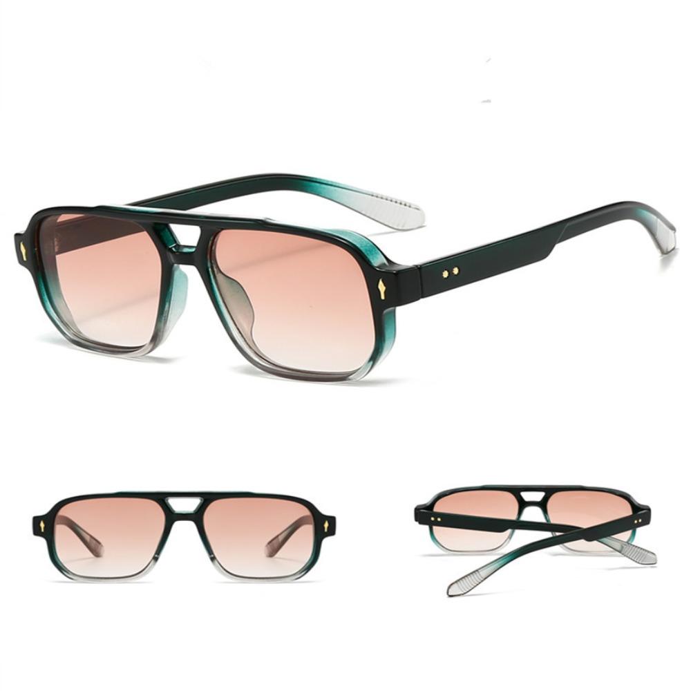 Leopard Print Eyewear Unisex Polarizing Lens Sunglasses Retro Anti-UV Glasses  Summer