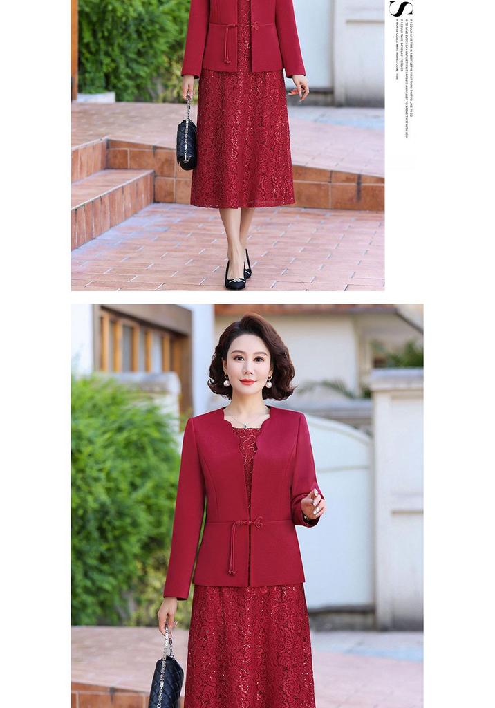 2026 Spring & Autumn Mother-in-Law Formal Wedding Dress Suit Skirt