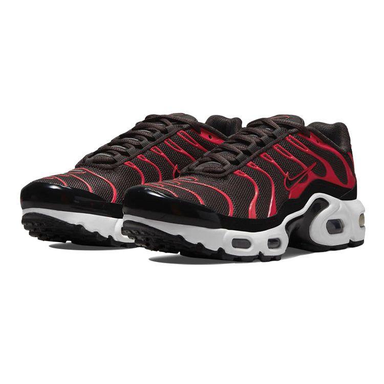 Nike Scarpe da Ginnastica per Bambini Air Max Plus GS Cenere Media Rosso Sirena Grigio Bianco Nero CD0609-200