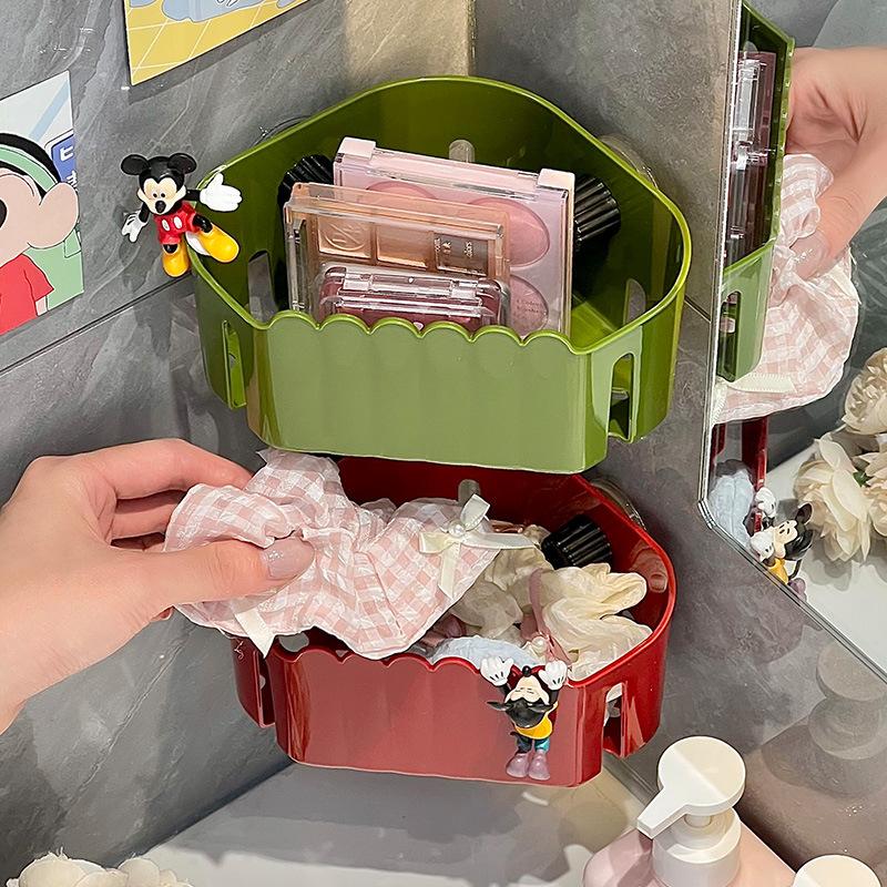 Home Multifunctional Kitchen Shelf Household Pool Toilet Plastic Storage Rack Bathroom Cosmetics Storage Basket