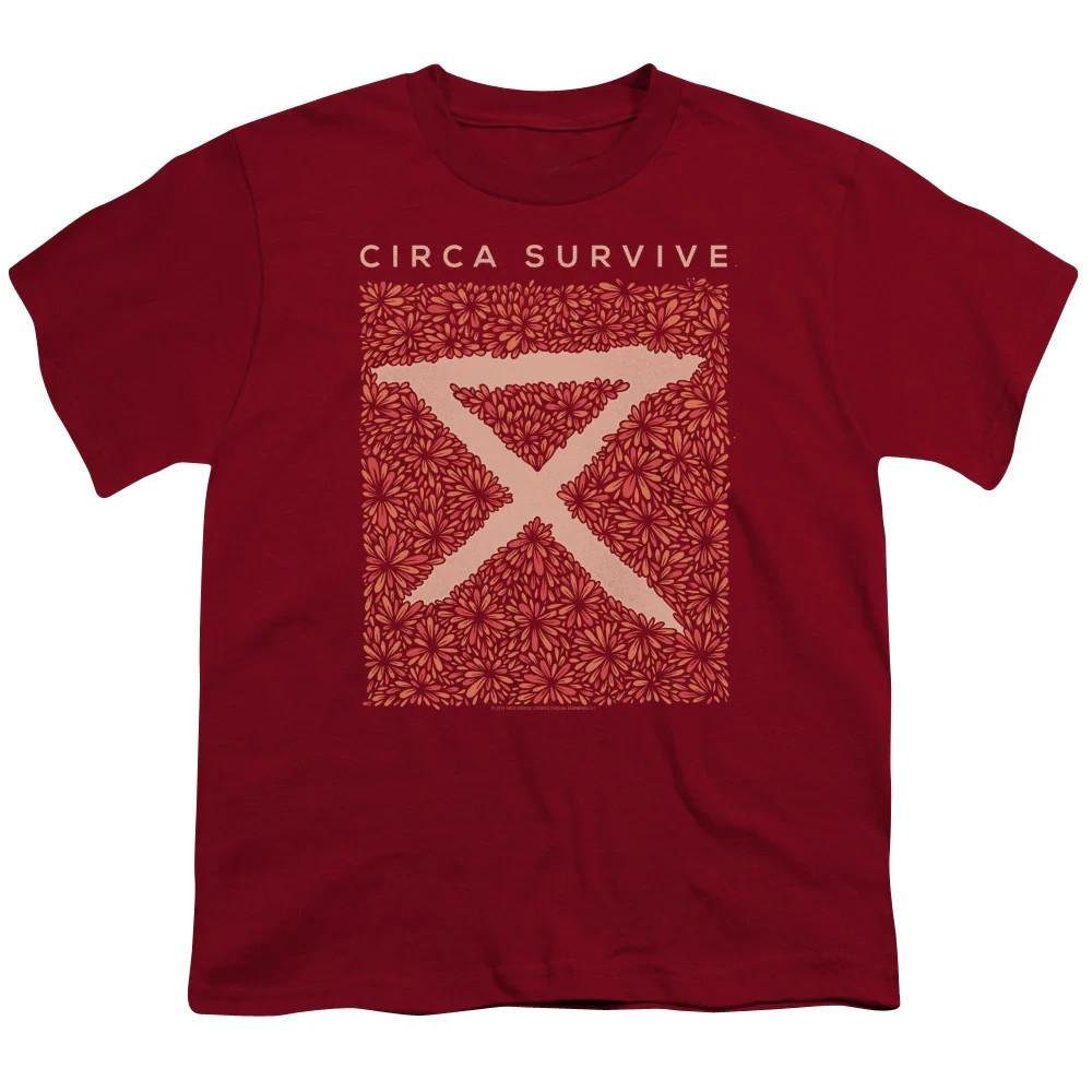 Circa Survive Floral RED T Shirt Full size S-5XL Unisex HD870 Unisex T-Shirt XXXL